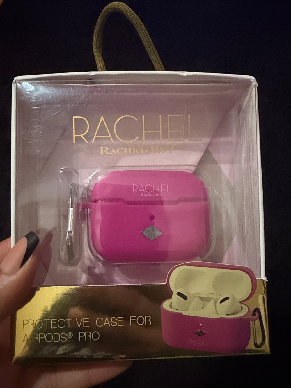 RACHEL Rachel Roy Hot Pink Protective Case for AirPods Pro